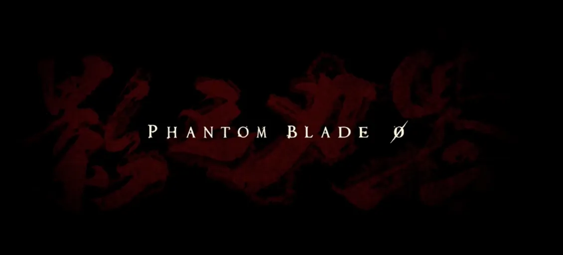 Phantom Blade 0 logo on a dark background