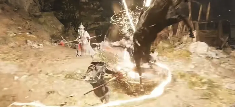 Lightning Spear gameplay in Phantom Blade Zero