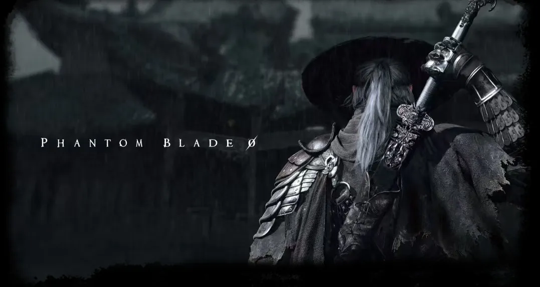 Phantom Blade Zero white-haired warrior key art