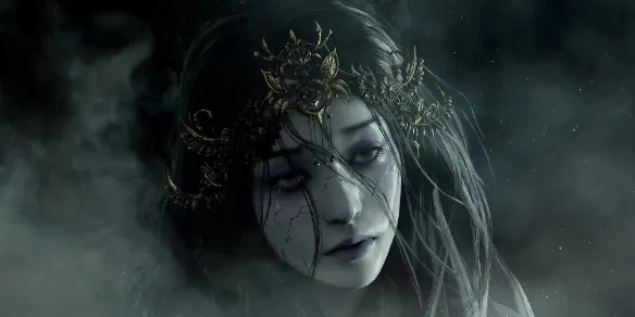 Ghostly portrait from Phantom Blade Zero official art